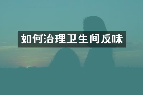 如何治理卫生间反味