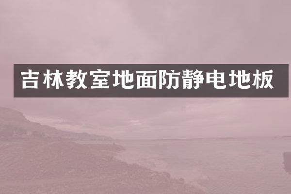 吉林教室地面防静电地板