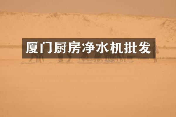 厦门厨房净水机批发