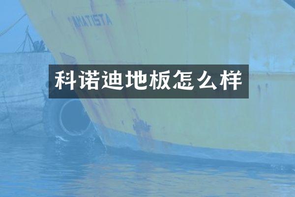 科诺迪地板怎么样