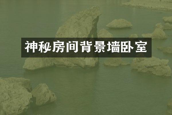 神秘房间背景墙卧室