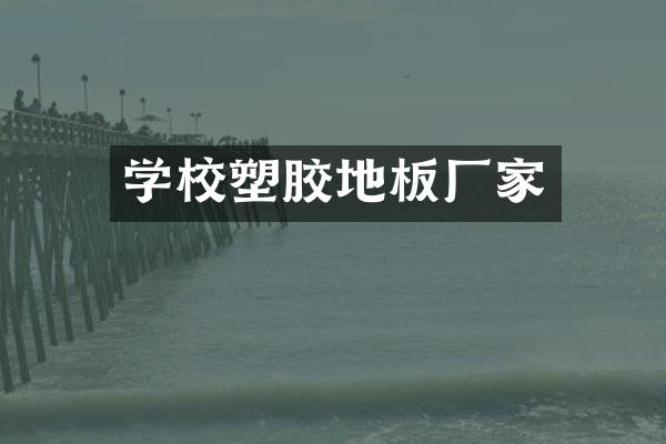 学校塑胶地板厂家