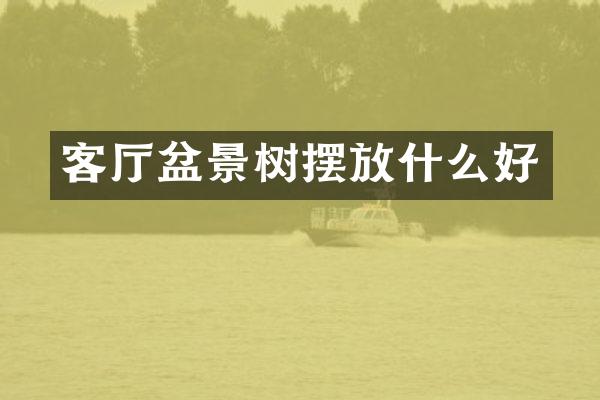 客厅盆景树摆放什么好