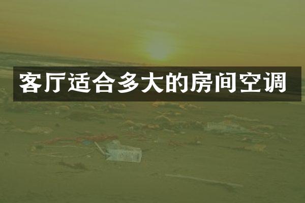 客厅适合多大的房间空调