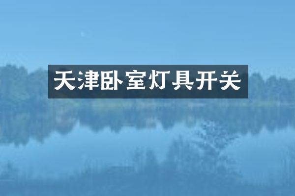 天津卧室灯具开关