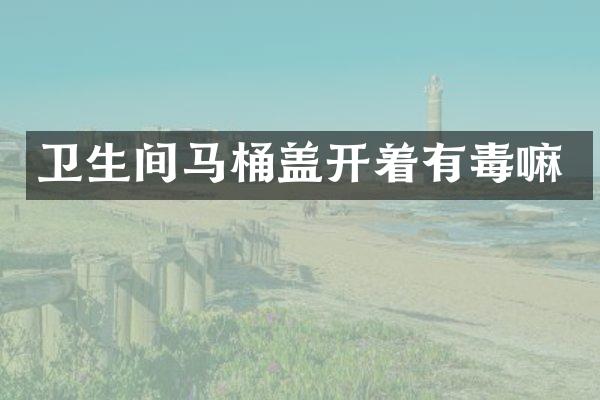 卫生间马桶盖开着有毒嘛